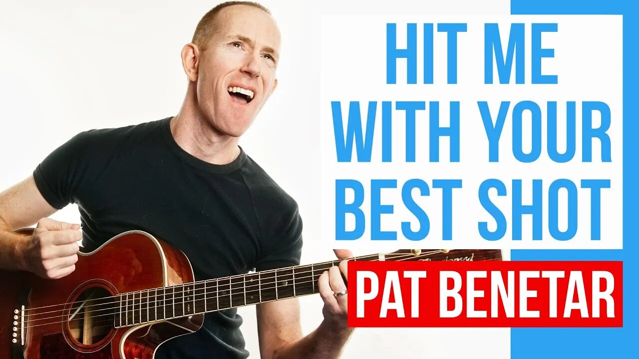 Hit Me With Your Best Shot ★ Pat Benetar ★ Acoustic Guitar Lesson [with PDF]