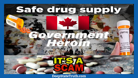 🎬💊 "Government Heroin" 🍁 Are Canada's Govt Funded Safe Supply Drugs Actually Safe or is it a Scam?