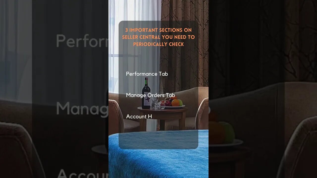 3 important sections on seller central you need to periodically check #amazonsellertips