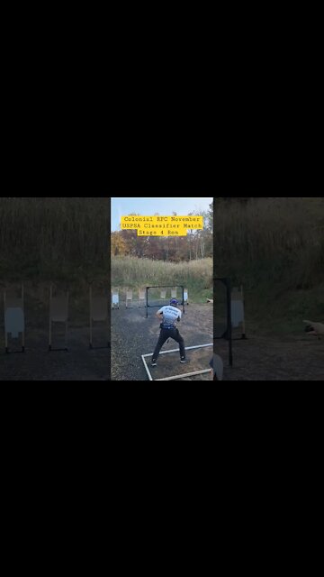 Colonial RPC November USPSA Classifier Match Stage 4 Ron