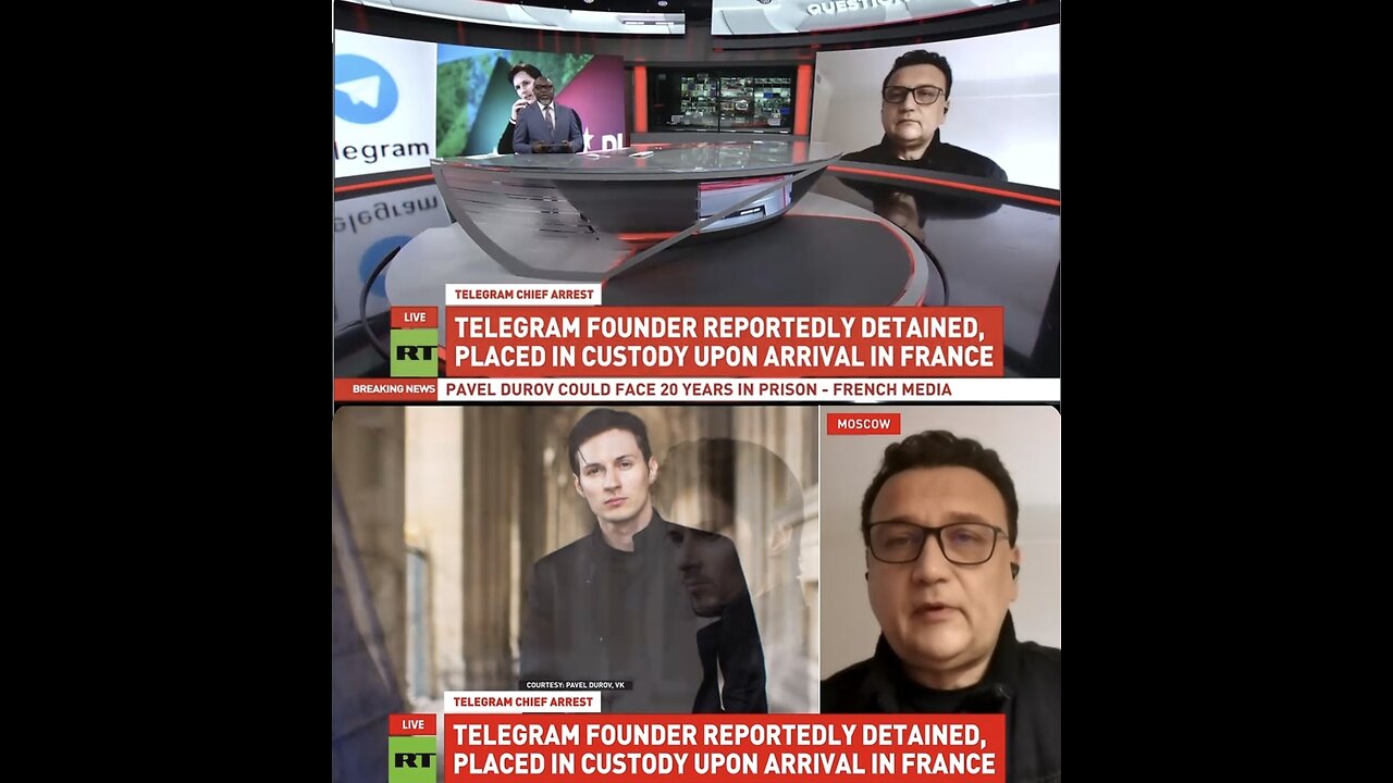 Free speech is under assault' #FreePavelDurov after his sudden arrest in France