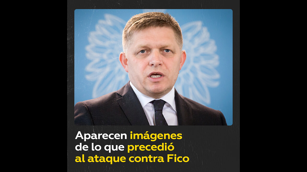 Tiroteo contra el primer ministro eslovaco: ¿Qué ocurrió minutos antes?
