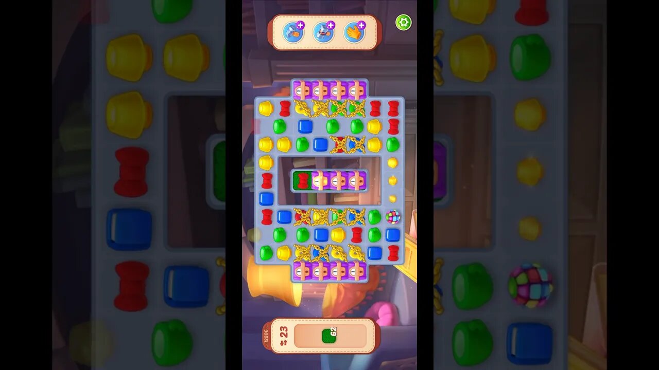 Shorts Playrix Homescapes Gameplay Walkthrough Level 12206