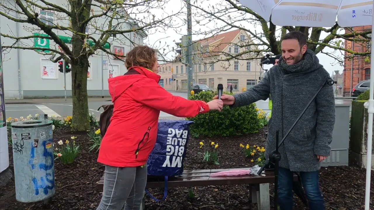 Wolgast - Demo gegen die Schließug der Förderschulen 14-04-2023