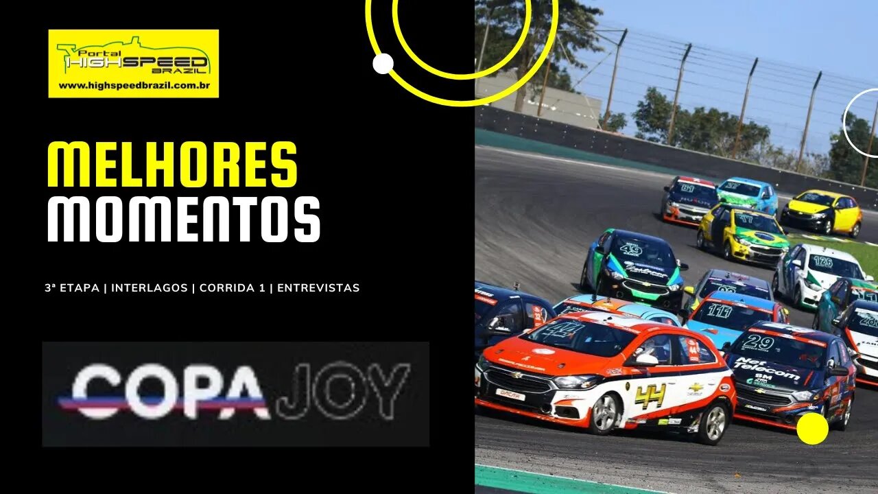 COPA JOY | MELHORES MOMENTOS | 3ª Etapa | CORRIDDA 1 | ENTREVISTAS | INTERLAGOS | SÃO PAULO