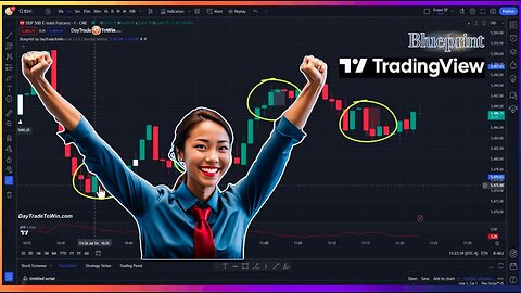 New TradingView Signals with Blueprint Software #tradingview #fundedtrader