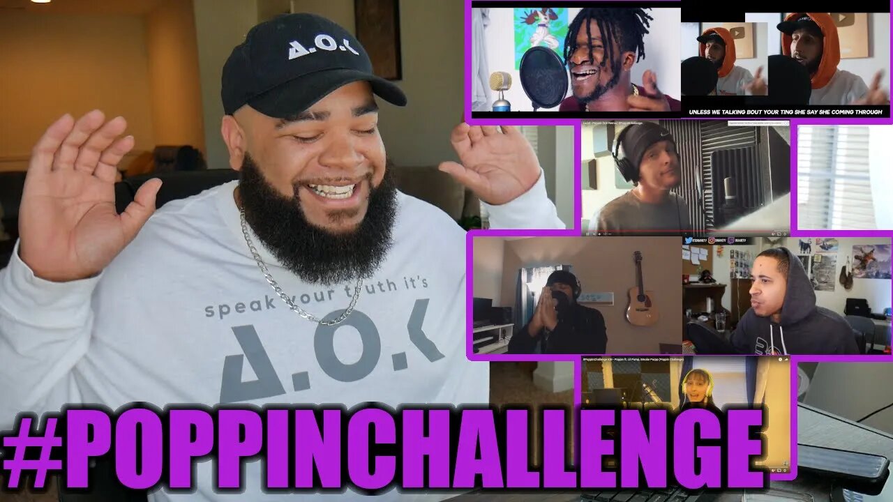 THE BEST OF KSI #POPPINCHALLENGE - {{ REACTION }} Part 1
