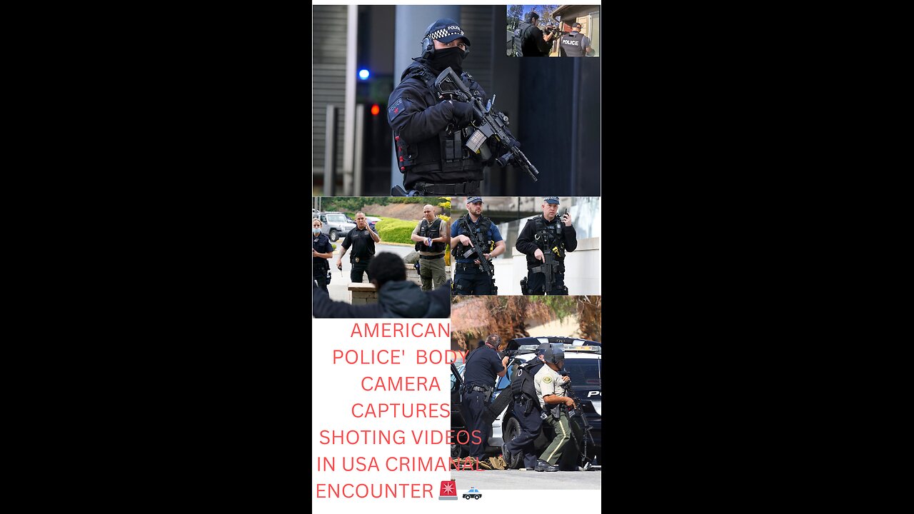 American police 🚓🚨 criminal encounter 🚨🚓 🚨🚓 power of USA police