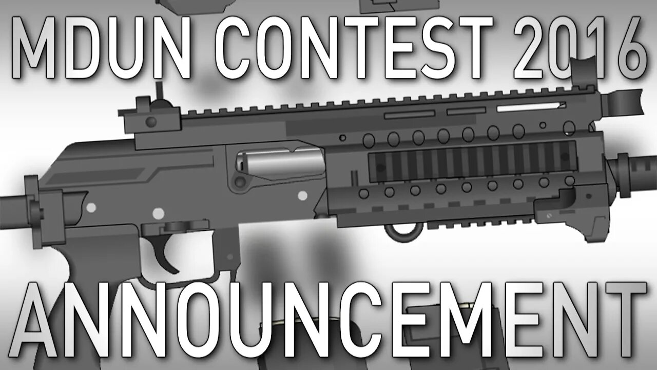 Wanna Win A LEGO Gun?! - MDUN Contest 2016 Announcement