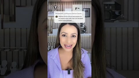 Esse mês tive uns escapes pode ser gravidez?