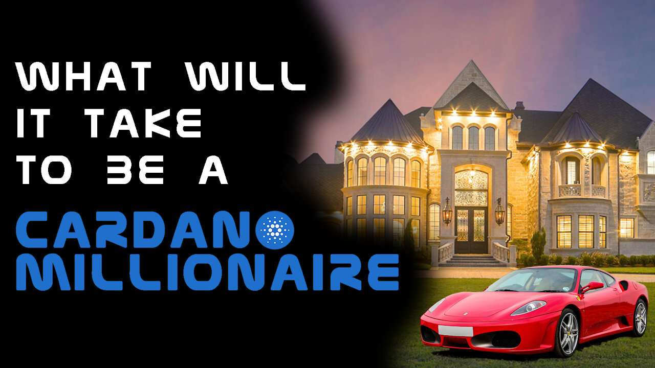 How to Be a Cardano Millionaire?