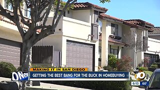 Getting the best bang for the buck in homebuying.