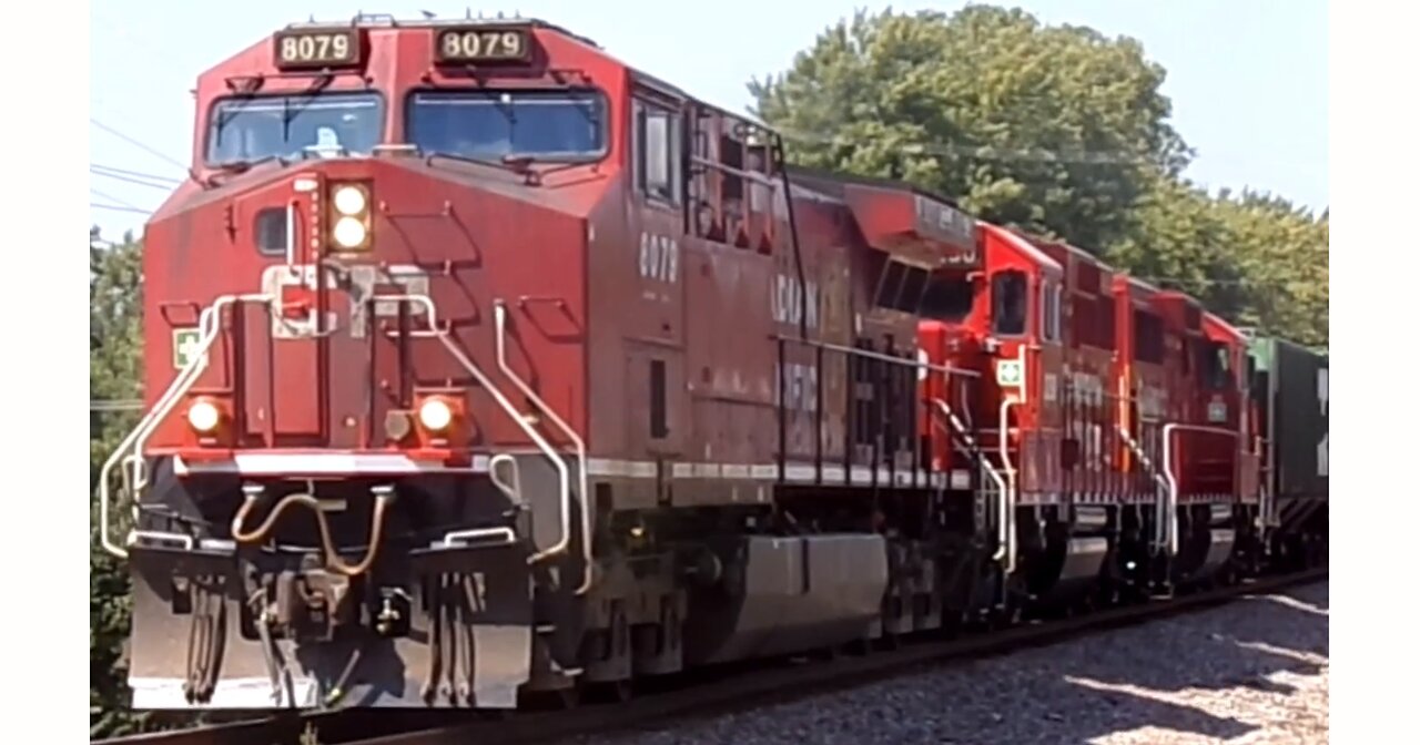 Canadian Pacific Mixted Freight French Island 01