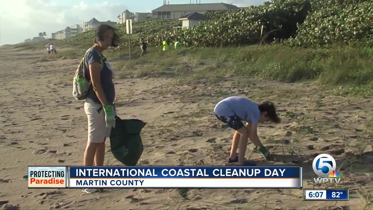 International Coastal Cleanup Day brings out volunteers to South Florida beaches