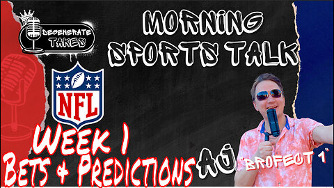 NFL Week 1: Final Bets Predictions & DFS