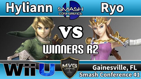 Hyliann (Link) vs. MVG|Ryo (Ike & Zelda) - SSB4 Winners R2 - Smash Conference 41