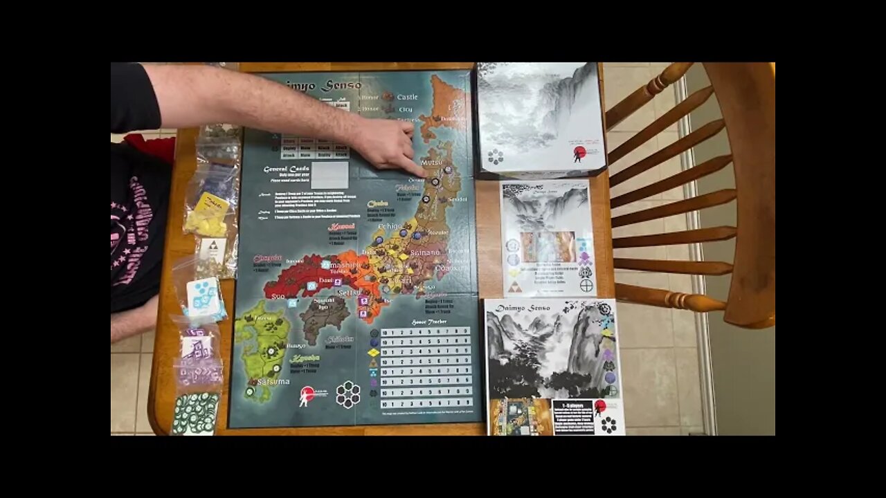 Daimyo Senso rules video