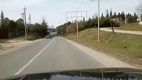 Walking on Beach Abkazia