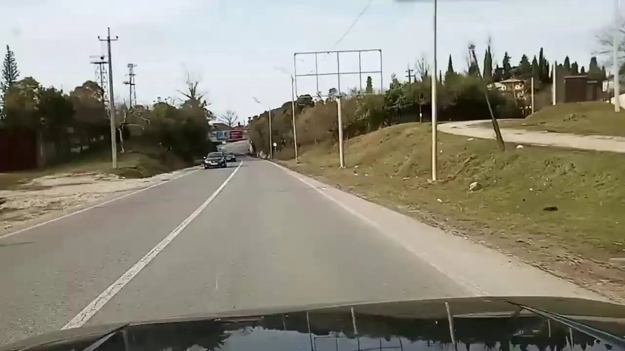 Walking on Beach Abkazia