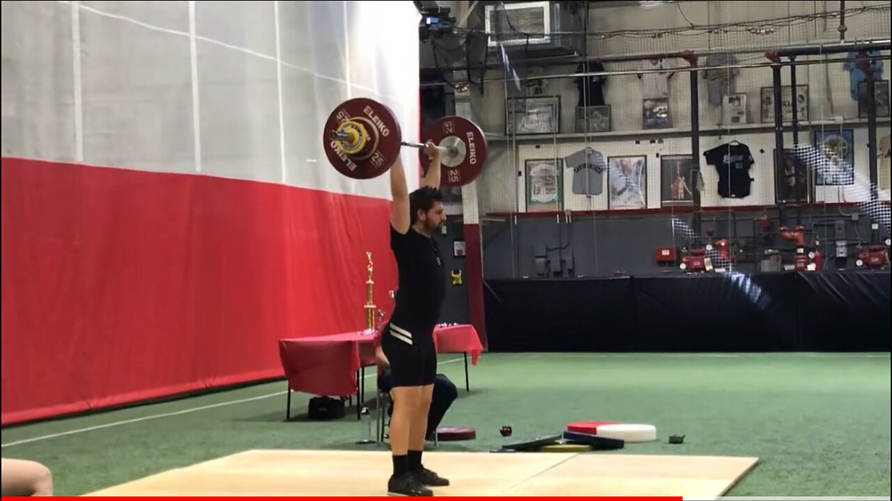 Clean and Jerk 93KG/205LBS (Throwback 2019 Tri-State Open)