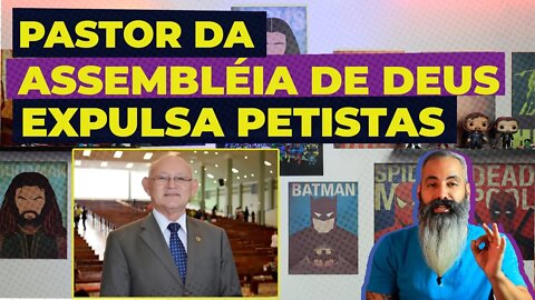 Pastor da Assembleia de Deus expulsa eleitores de Lula: “vão procurar uma igreja petista”