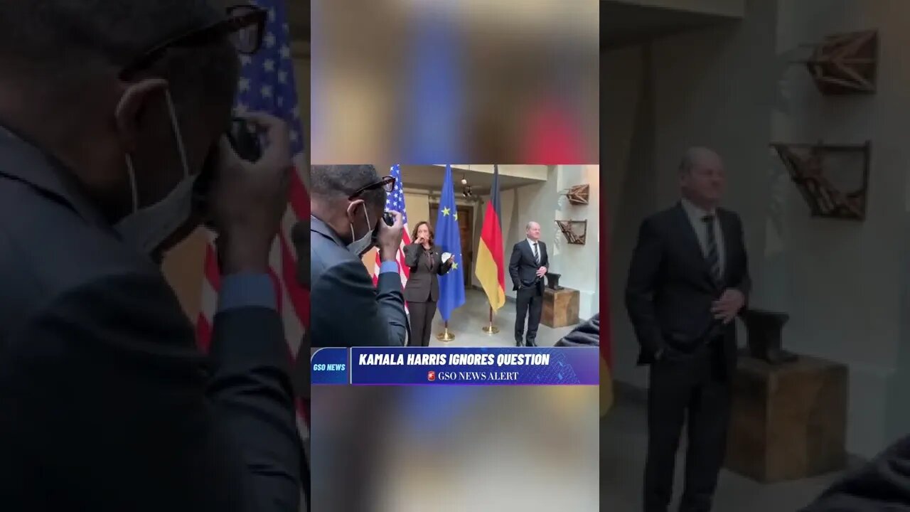 Kamala Harris Ignores Reporter’s Question