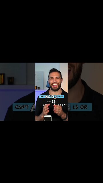 You Cannot Control Your Low Back!