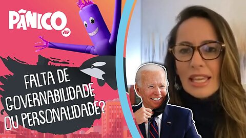 Ana Paula Henkel: 'INFELIZMENTE BIDEN SE AJOELHOU À AGENDA GLOBALISTA DA ESQUERDA RADICAL'