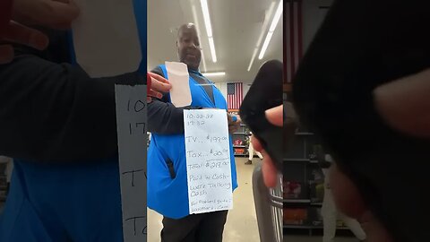 Trolling Walmart Door Greeter! 🤣