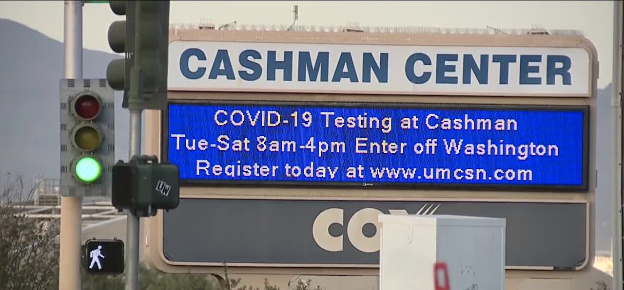 Cashman Center COVID-19 vaccination site closing for the weekend
