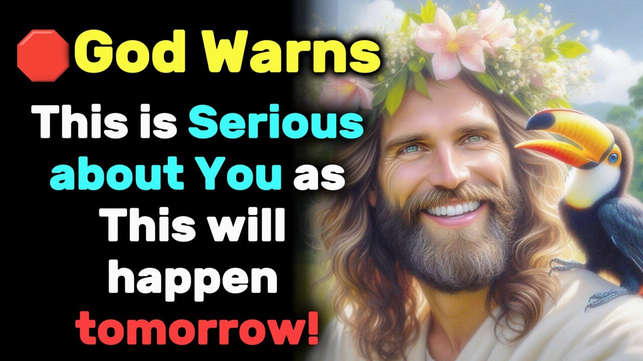 God's warning: 🛑This is really important! It will happen tomorrow! God Message Now