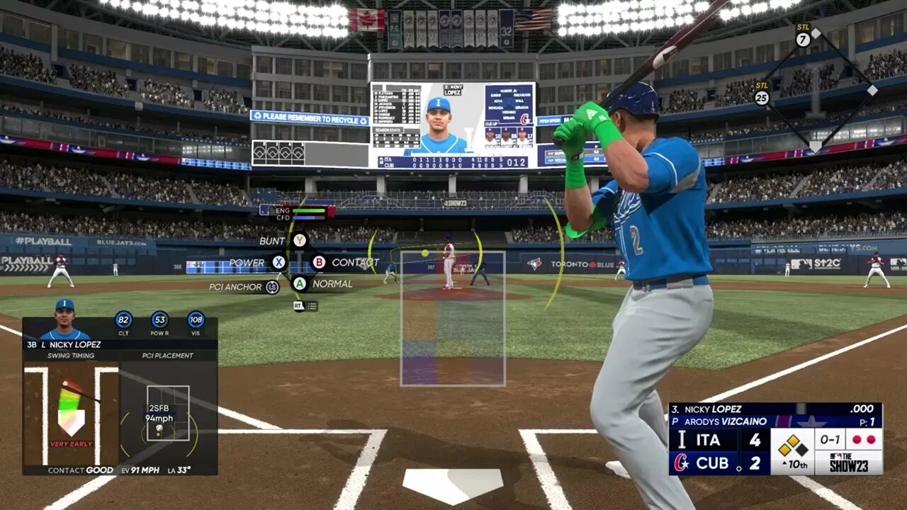 MLB The Show 23 - WBC moments - Team Italy Rallies in Extras