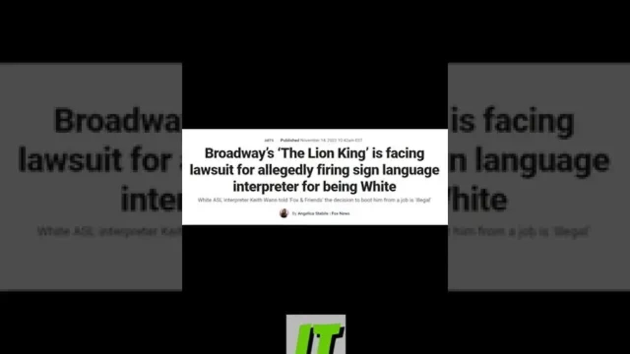 Why Broadway be "lion"?