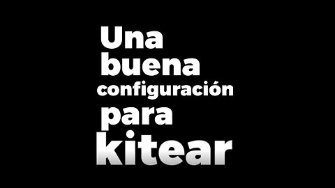 Configuración para kitear