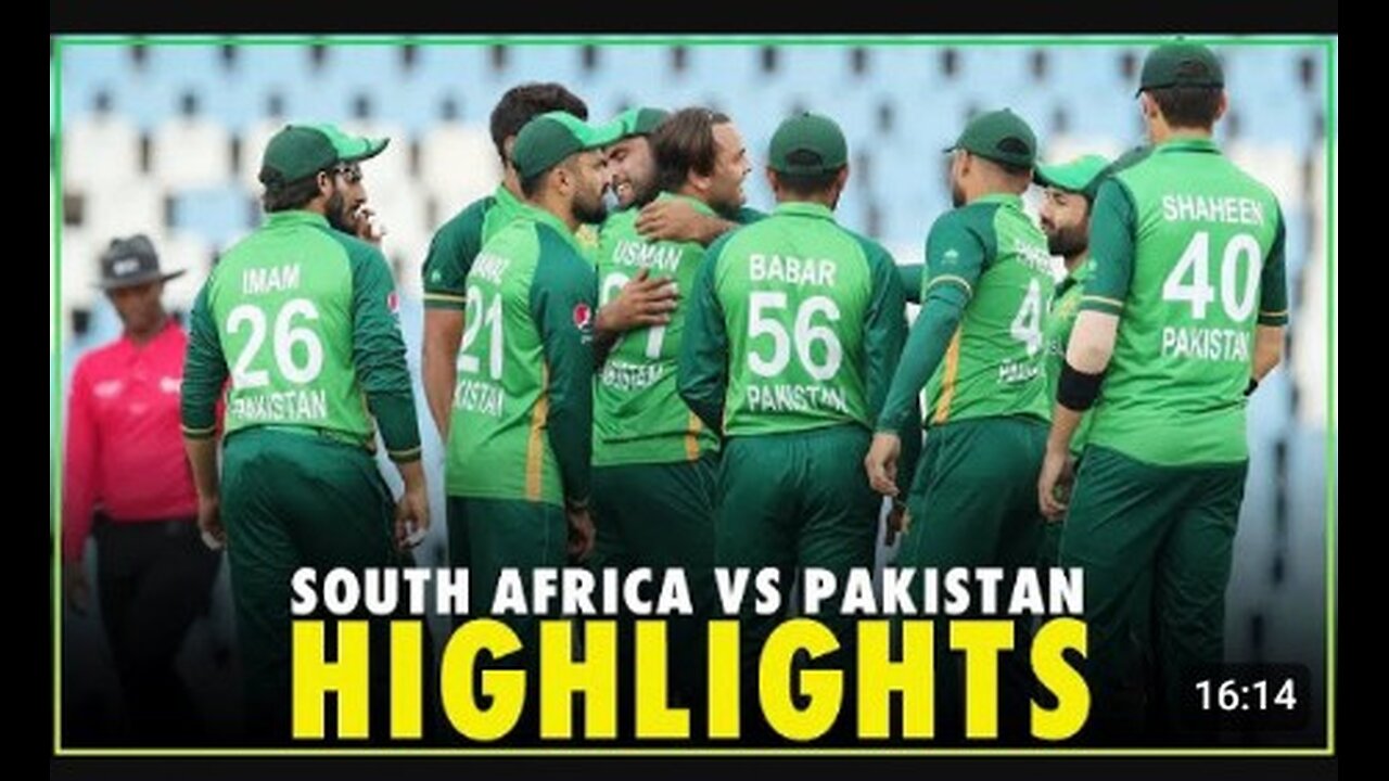 Pak Vs SA Match ICC Men's Cricket World cup | 2023 | Highlights |