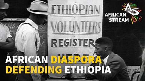 AFRICAN DIASPORA DEFENDING ETHIOPIA