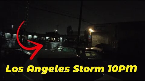 Los Angeles California 10PM Hurricane Hilary Storm Update