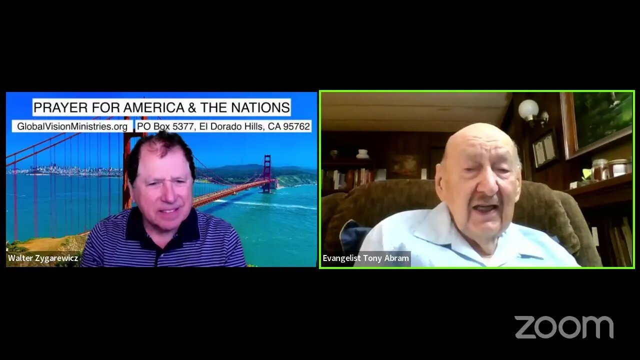 PRAYER FOR AMERICA & THE NATIONS Live with Walter Zygarewicz