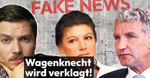 AfD Björn Höcke verklagt Wagenknecht! Die Remigrations-LÜGE aufgedeckt