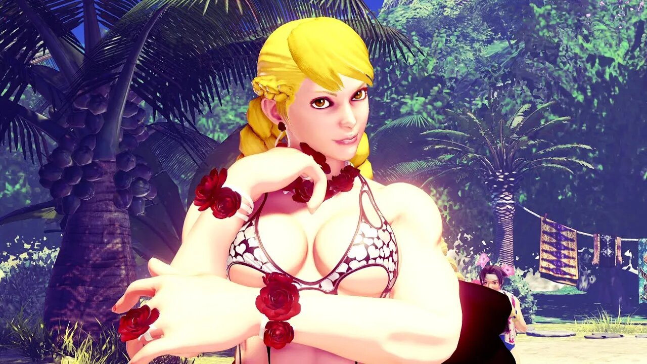 Street Fighter V Karin Swimsuit mod [4K]