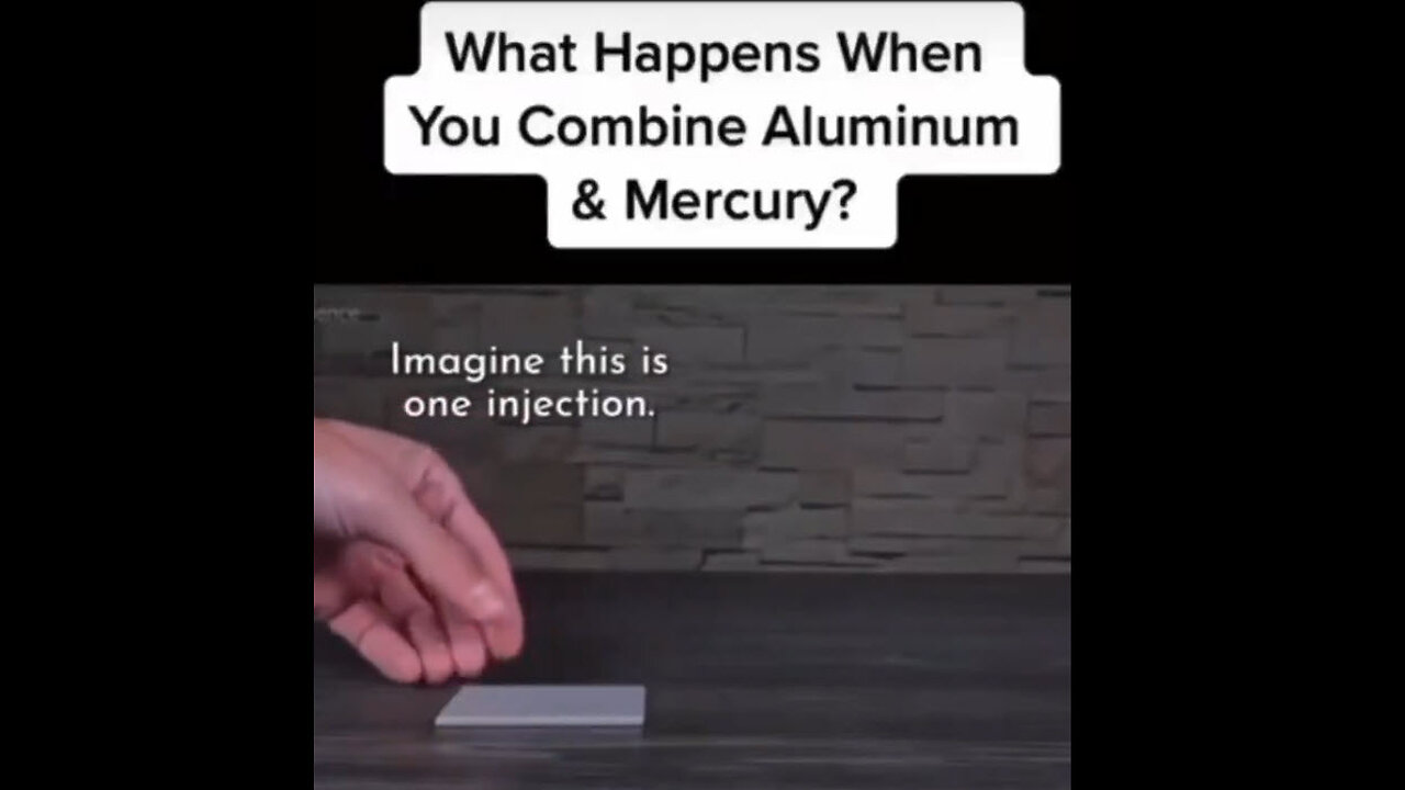 What happens when you combine Aluminium and Mercury?