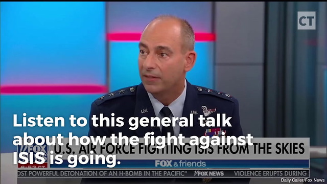US General Shares How The Fight Is Going Against ISIS