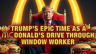 Highlights From Trump’s Epic Time As A McDonald’s Drive Through Window Worker