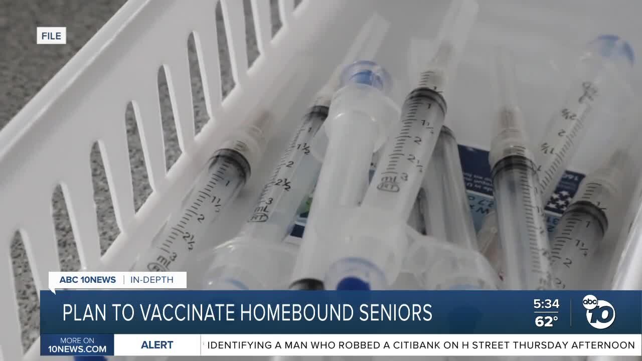 Plan to vaccinate homebound seniors