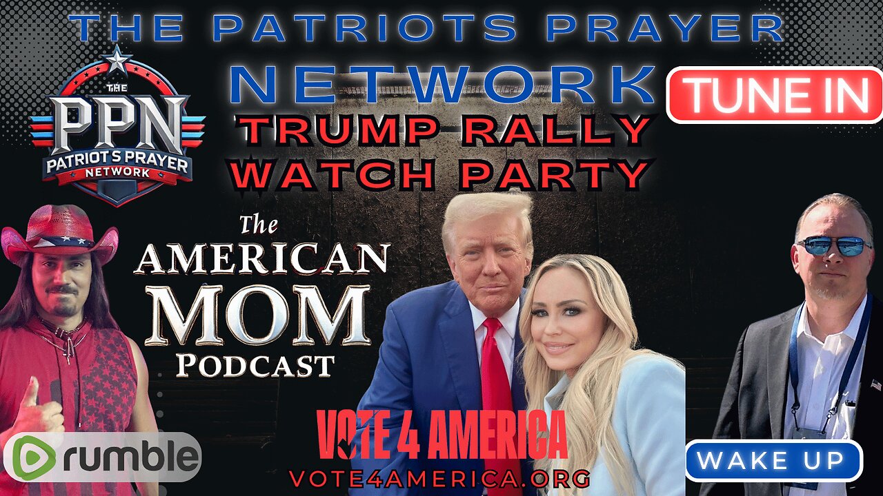 The Patriots Prayer Network Speaking Live At The NY Trump Rally