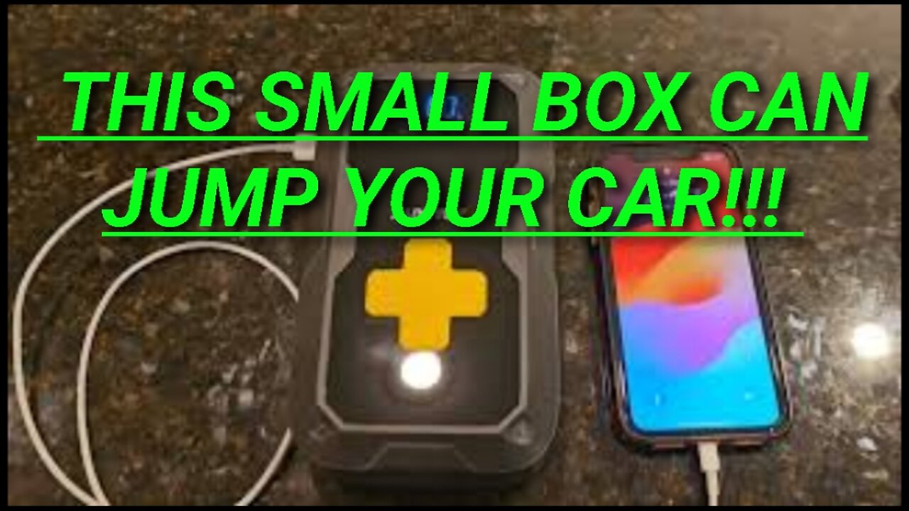 THE ULTIMATE CAR JUMP STARTER COMBO BOX!!!