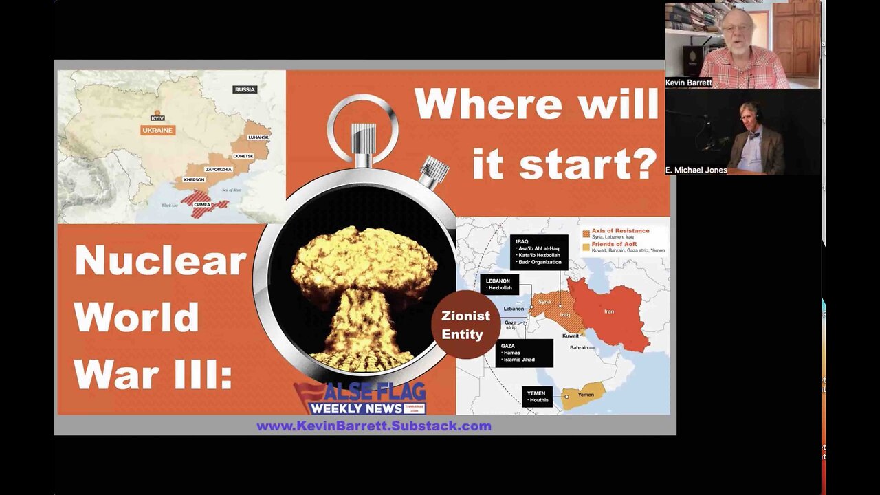 Nuclear World War 3: Will It Start in Ukraine or Lebanon? (FFWN with E. Michael Jones)