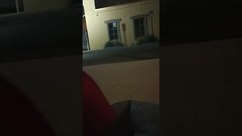 Man-sounding #homeless perp fussing & cursing with the air. Keeping me more sleep deprived.