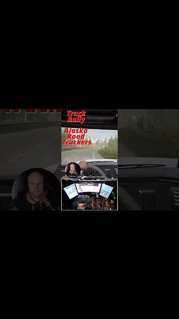 Truck Rally Alaska Road Truckers #RoadStudioSA #alaskaroadtruckers #dixper #simulator #truck #shorts