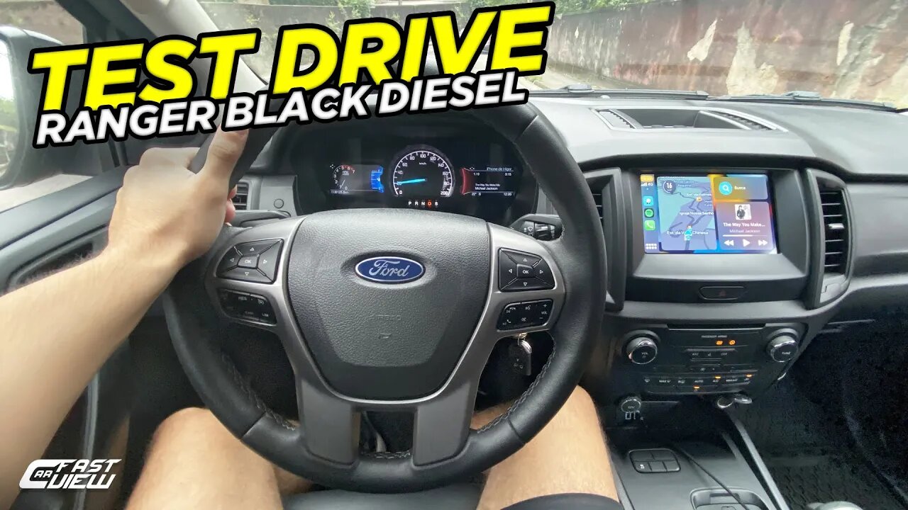 TEST DRIVE NOVA FORD RANGER BLACK 2.2 TURBO DIESEL 4X2 2022